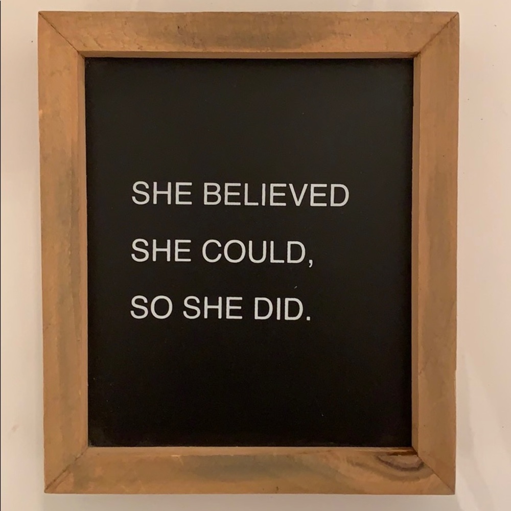 Brand new motivational gift desk sign!💕